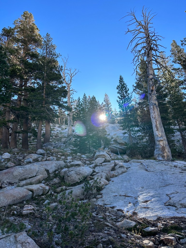 The sunrise of the third day. Mosquitos were about to wake up.